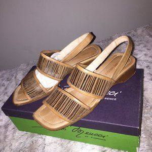 Sesto Meucci Tan summer shoes